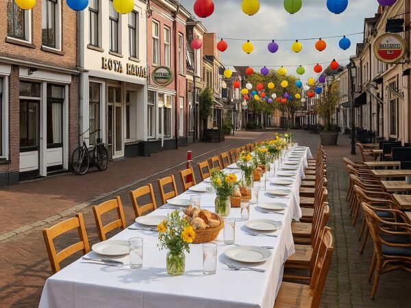 Lunch in de Hoofdstraat