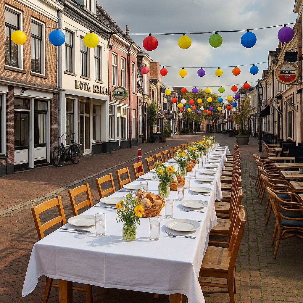 Lunch in de Hoofdstraat